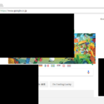 Windows10のGoogle Chromeが真っ黒・一部に黒い四角/枠が出る時は？