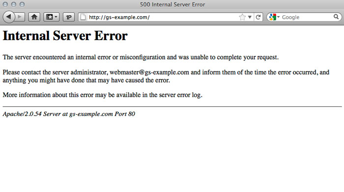 PHPで突然500エラーが発生する原因と対処法【Internal Server Error 】