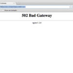 「502 Bad Gateway nginx」エラーでページが見れない！原因と解決方法
